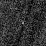 F150W image, 3.2 arcsec across, north up