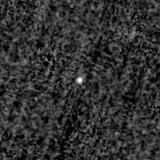 F200W image, 3.2 arcsec across, north up