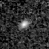 F277W image, 3.2 arcsec across, north up