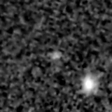 F444W image, 3.2 arcsec across, north up