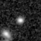 F444W image, 3.2 arcsec across, north up