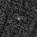 F090W image, 3.2 arcsec across, north up