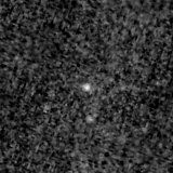 F115W image, 3.2 arcsec across, north up