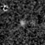 F444W image, 3.2 arcsec across, north up