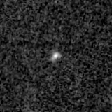 F150W image, 3.2 arcsec across, north up