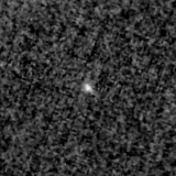 F090W image, 3.2 arcsec across, north up