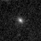 F150W image, 3.2 arcsec across, north up