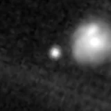 F277W image, 3.2 arcsec across, north up