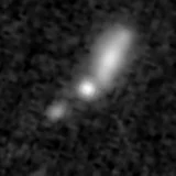F277W image, 3.2 arcsec across, north up