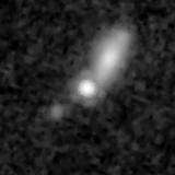 F444W image, 3.2 arcsec across, north up