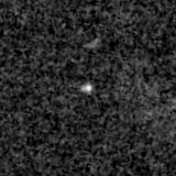 F115W image, 3.2 arcsec across, north up
