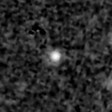 F444W image, 3.2 arcsec across, north up