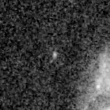 F115W image, 3.2 arcsec across, north up