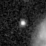 F444W image, 3.2 arcsec across, north up