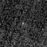 F150W image, 3.2 arcsec across, north up