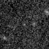 F200W image, 3.2 arcsec across, north up