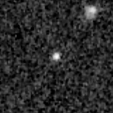 F277W image, 3.2 arcsec across, north up
