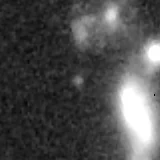 F356W image, 3.2 arcsec across, north up