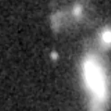 F444W image, 3.2 arcsec across, north up