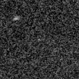 F150W image, 3.2 arcsec across, north up