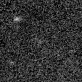 F200W image, 3.2 arcsec across, north up