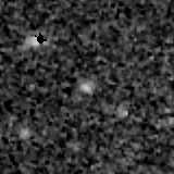 F356W image, 3.2 arcsec across, north up