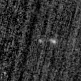 F200W image, 3.2 arcsec across, north up
