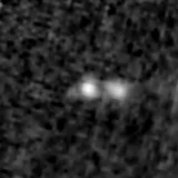 F277W image, 3.2 arcsec across, north up