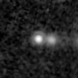 F444W image, 3.2 arcsec across, north up