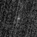 F115W image, 3.2 arcsec across, north up