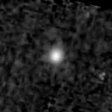 F277W image, 3.2 arcsec across, north up