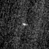 F115W image, 3.2 arcsec across, north up