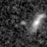 F444W image, 3.2 arcsec across, north up