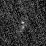 F200W image, 3.2 arcsec across, north up