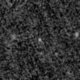 F150W image, 3.2 arcsec across, north up
