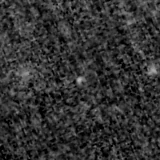 F200W image, 3.2 arcsec across, north up