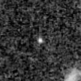 F277W image, 3.2 arcsec across, north up