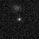F115W image, 3.2 arcsec across, north up