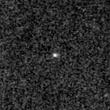 F150W image, 3.2 arcsec across, north up