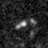 F277W image, 3.2 arcsec across, north up