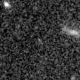 F150W image, 3.2 arcsec across, north up