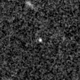F090W image, 3.2 arcsec across, north up
