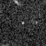 F150W image, 3.2 arcsec across, north up