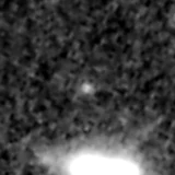 F277W image, 3.2 arcsec across, north up