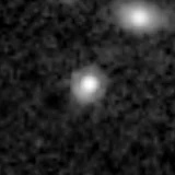 F444W image, 3.2 arcsec across, north up