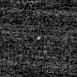 F150W image, 3.2 arcsec across, north up