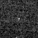 F150W image, 3.2 arcsec across, north up