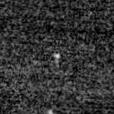 F200W image, 3.2 arcsec across, north up