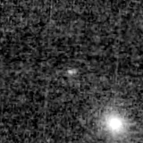 F115W image, 3.2 arcsec across, north up