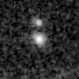 F444W image, 3.2 arcsec across, north up